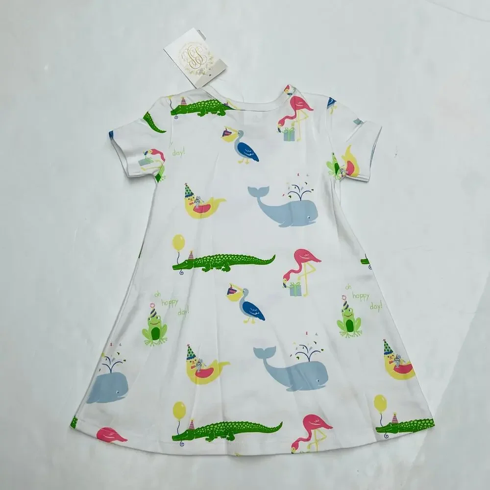 NWT TBBC 18-24M Hoppy Day Polly Play Dress